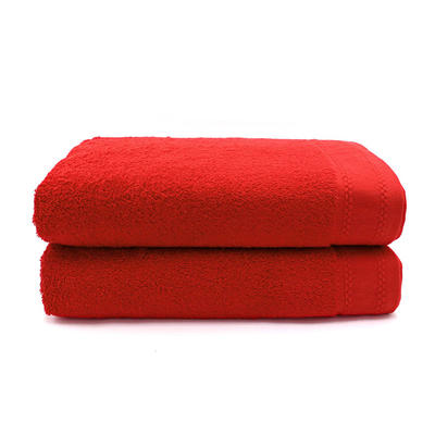 100% Cotton Plain Dyed Terry Beach Towel - QF-001(D1180)